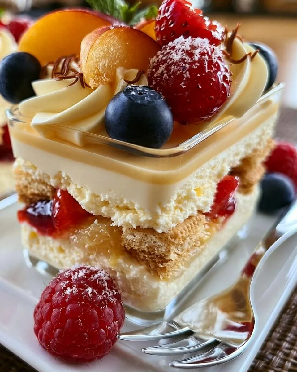 Einfaches Quarkdessert