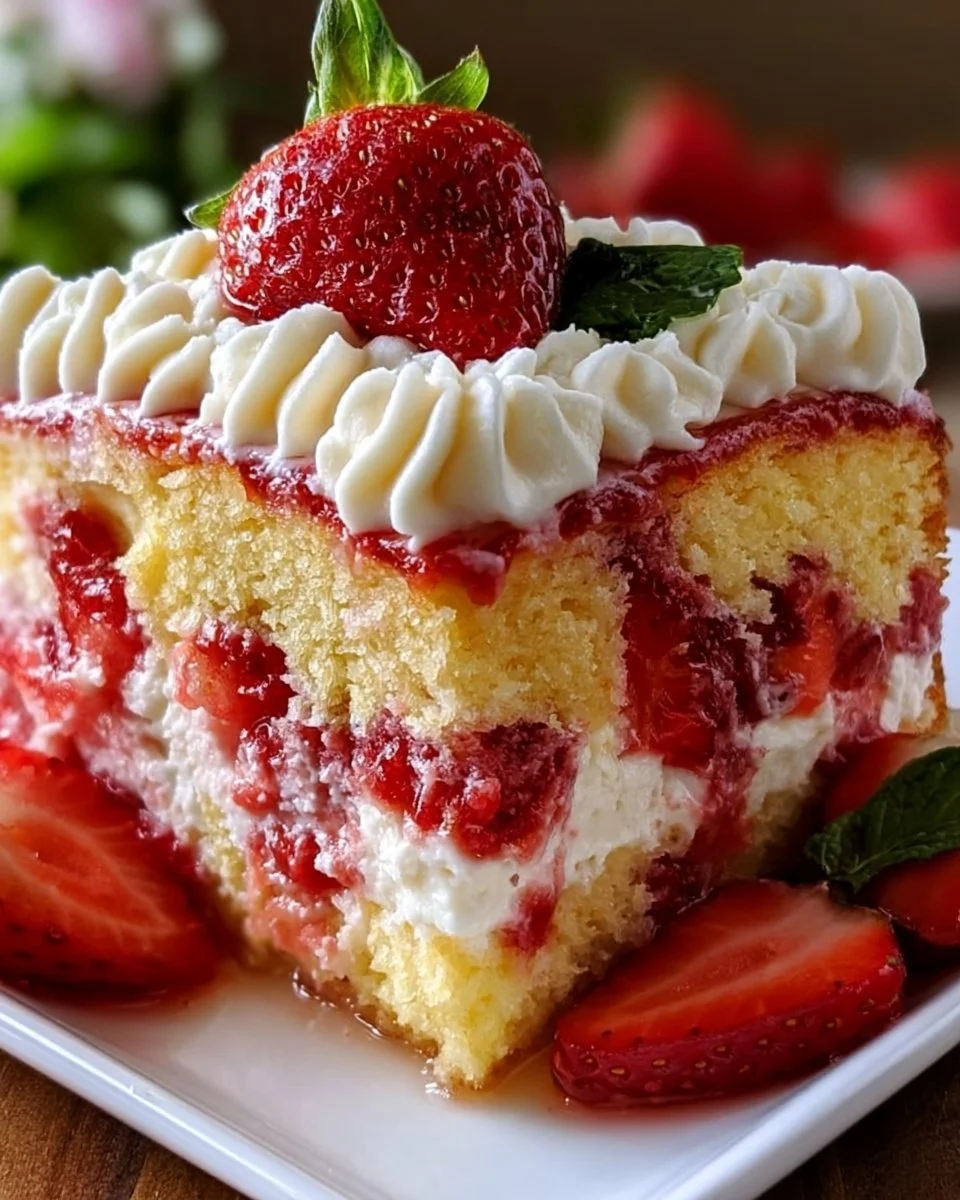 Erdbeere-Erdbeben-Kuchen