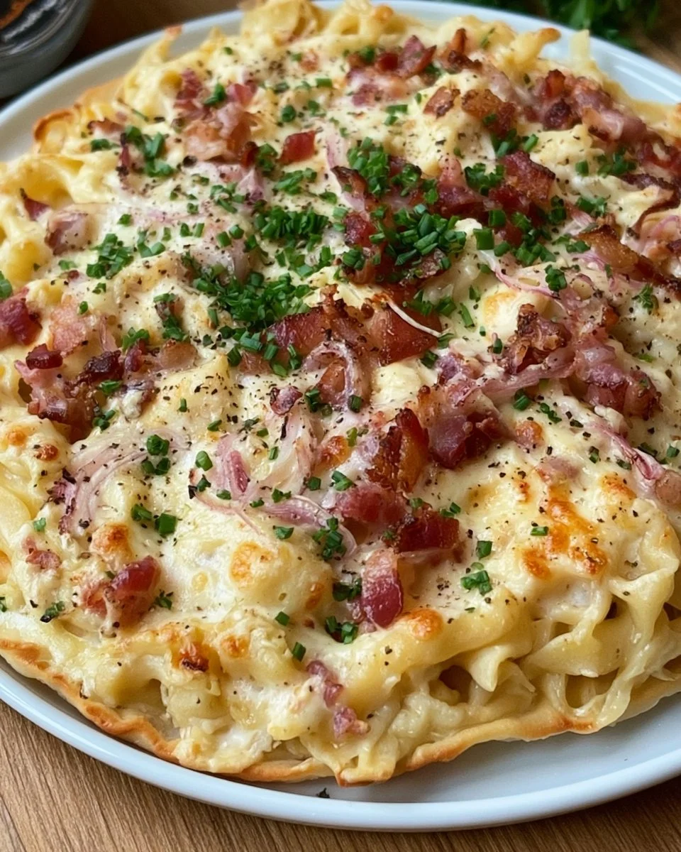 Flammkuchen Nudeln