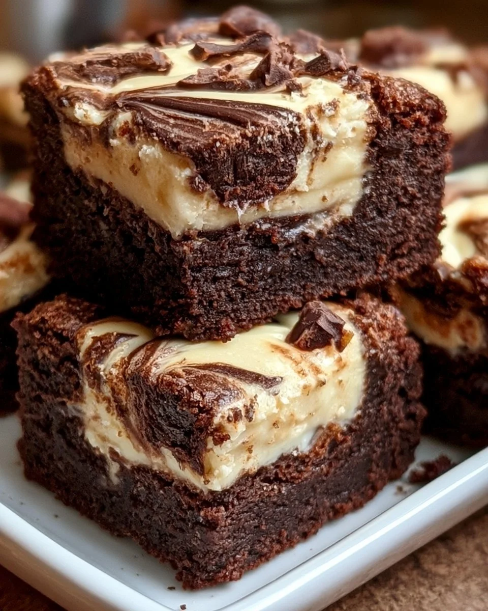 Frischkäse-Brownies