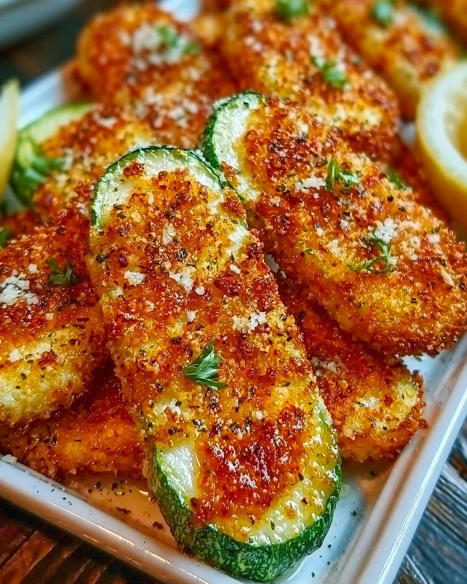 Knusprige Zucchini-Bites