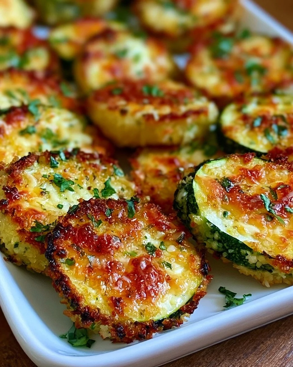 Knusprige Zucchini-Bites
