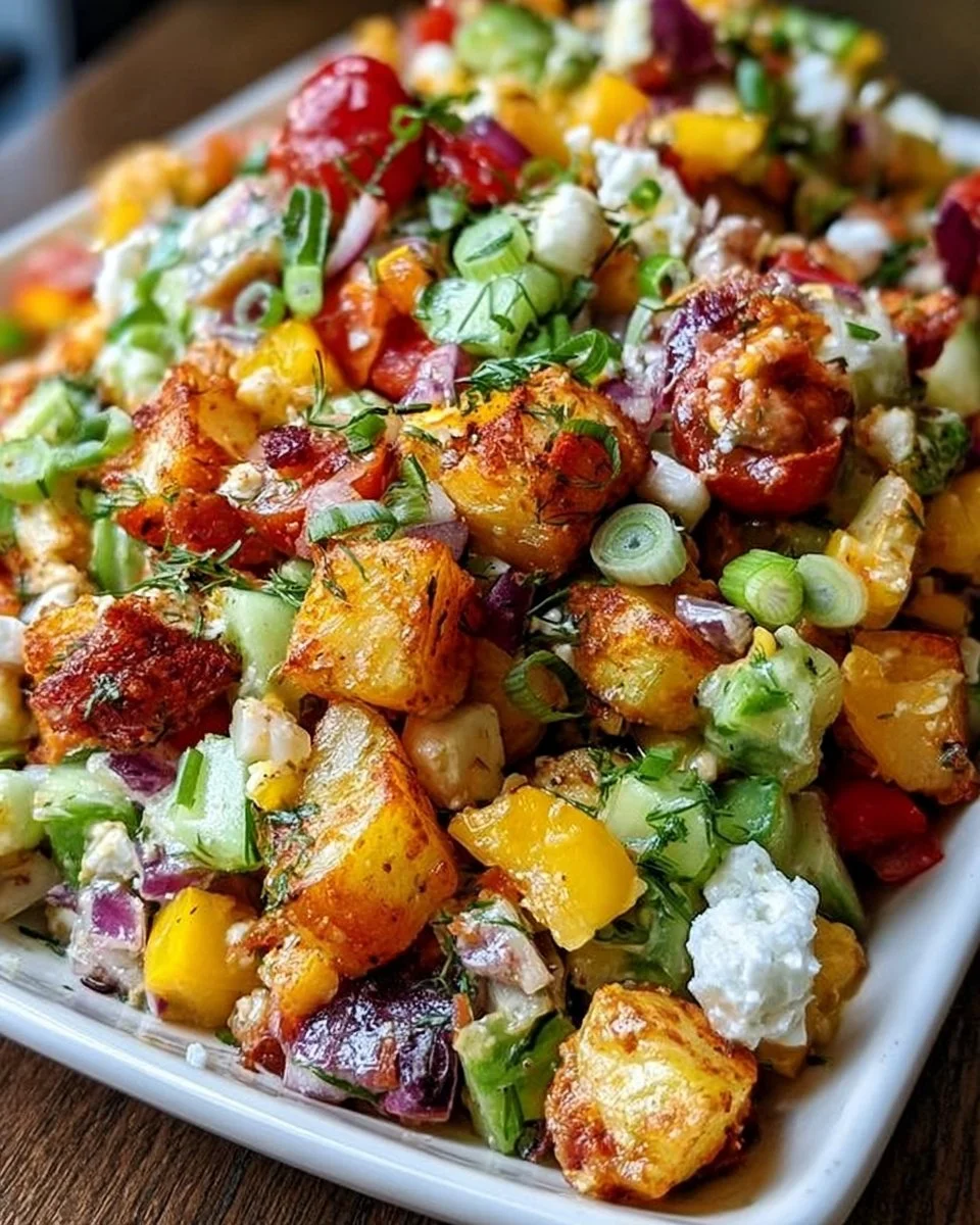 Knuspriger Kartoffelsalat: Ein unglaubliches ultimatives Rezept für 5 Personen
