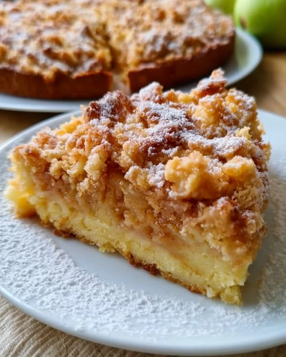 Omas Apfelkuchen mit Streusel