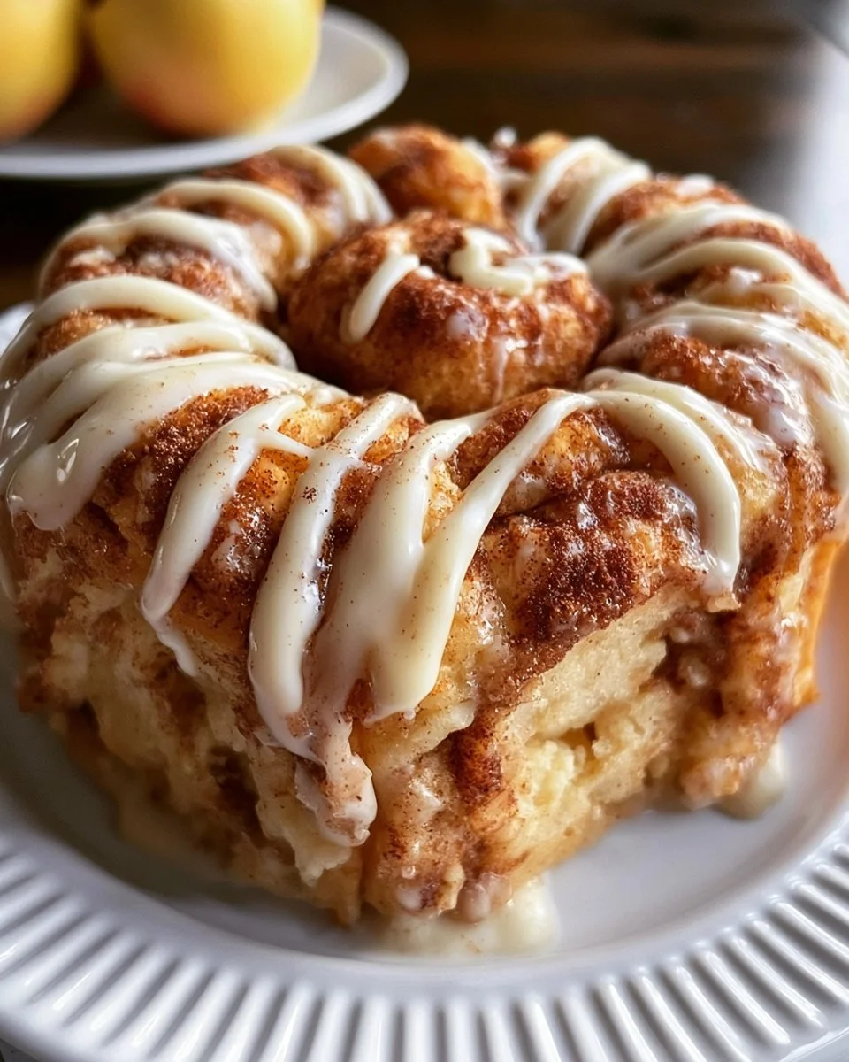 Saftiger Zimtschnecken Apfelkuchen
