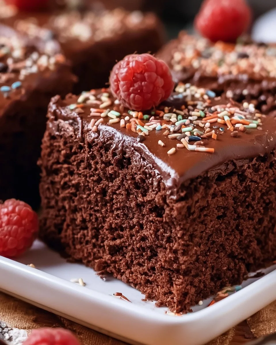 Schokokuchen vom Blech