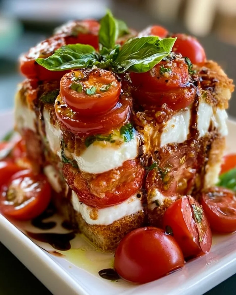 Tomaten Mozzarella Tiramisu