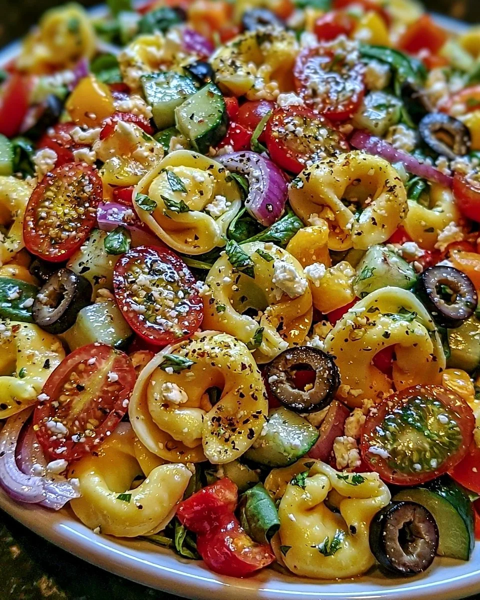Tortellini-Pasta-Salat-Delight: Der erfrischende Sommersalat