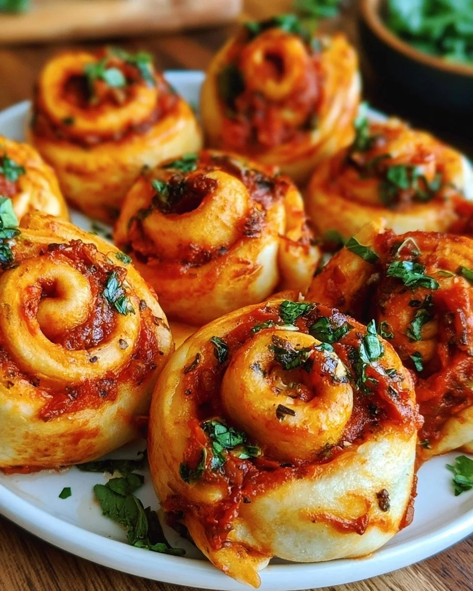 Vegane Pizzaschnecken