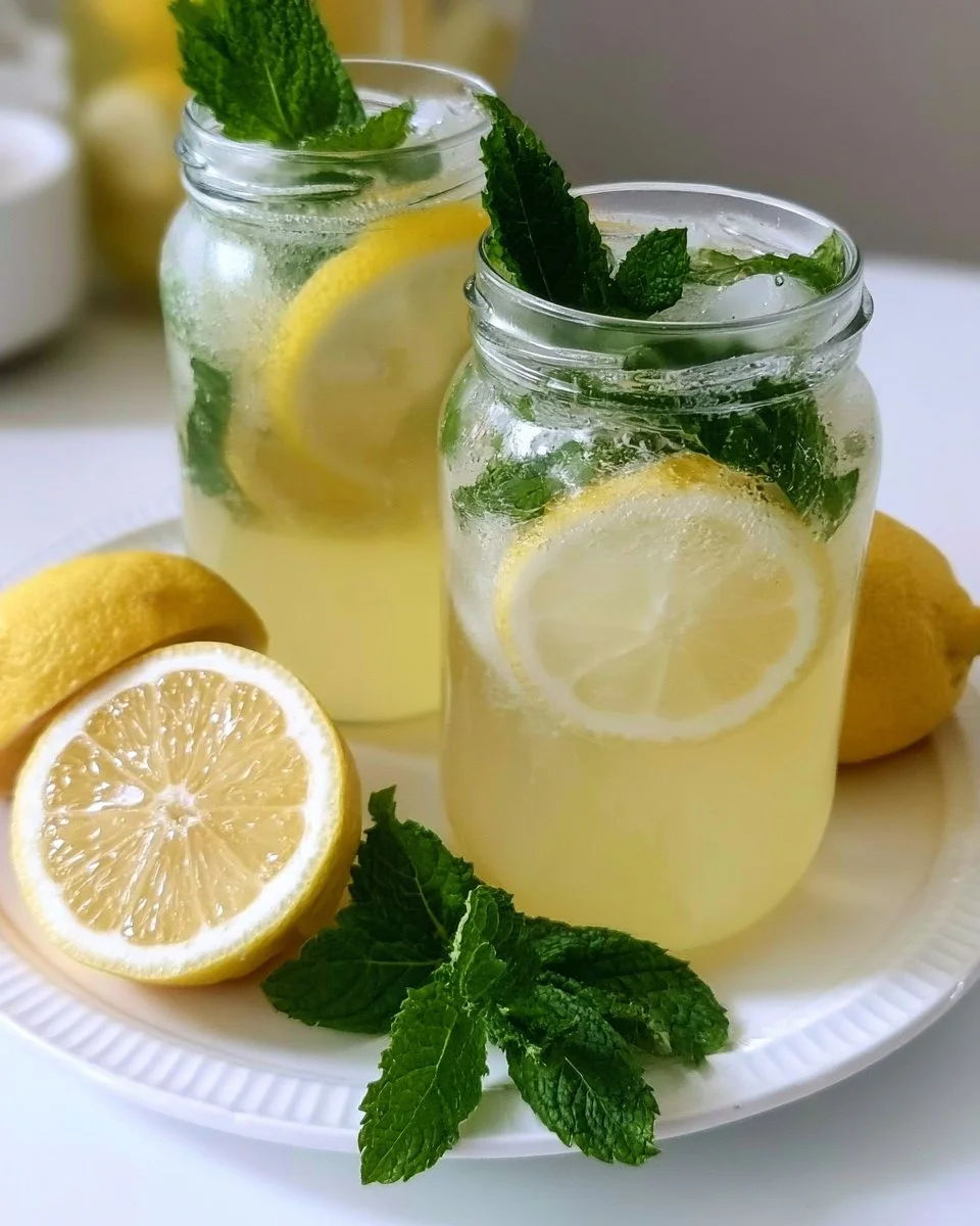 Zitronen-Minze-Limonade